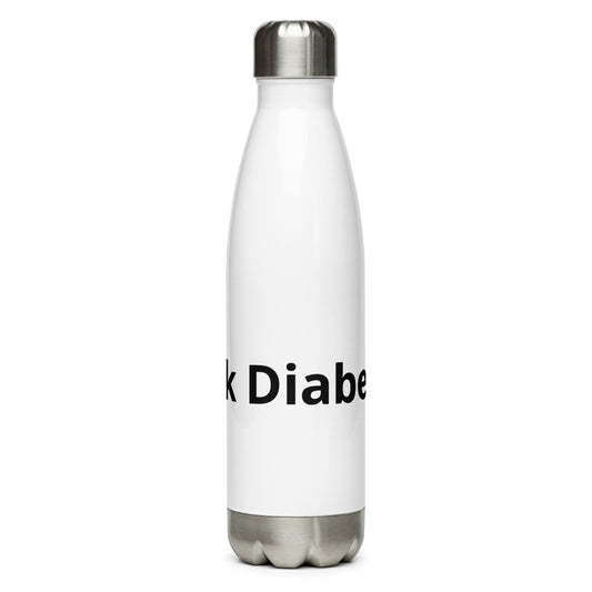 F*ck Diabetes Stainless Steel Water Bottle