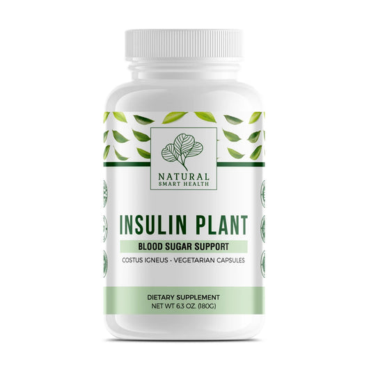 Insulin Plant (Costus Igneus) Capsules - 300 Capsules