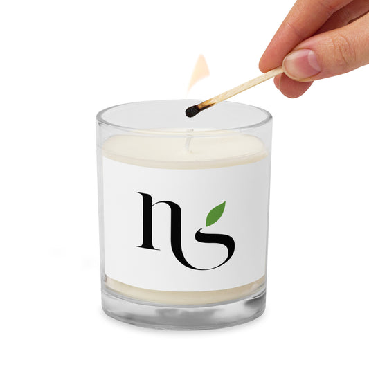 Glass Jar Soy Wax Candle